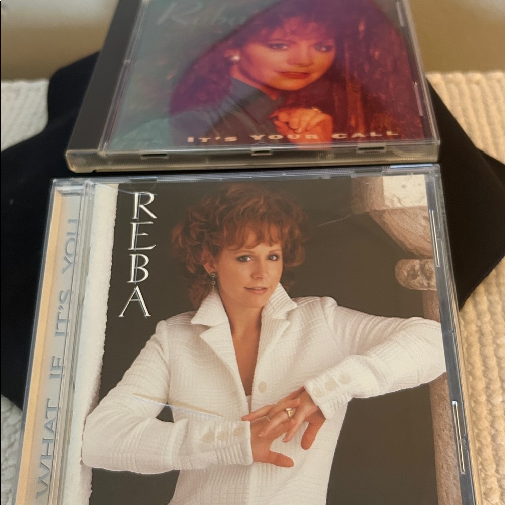 2 Reba McEntire  CDS, on The Voice TV Show,
 Both REBA  and It's Your Call